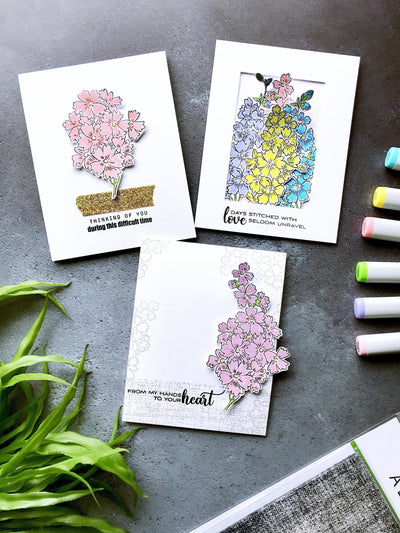 Stamp & Die Bundle Starry Flowers