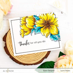 Stamp & Die Bundle Statement Flowers