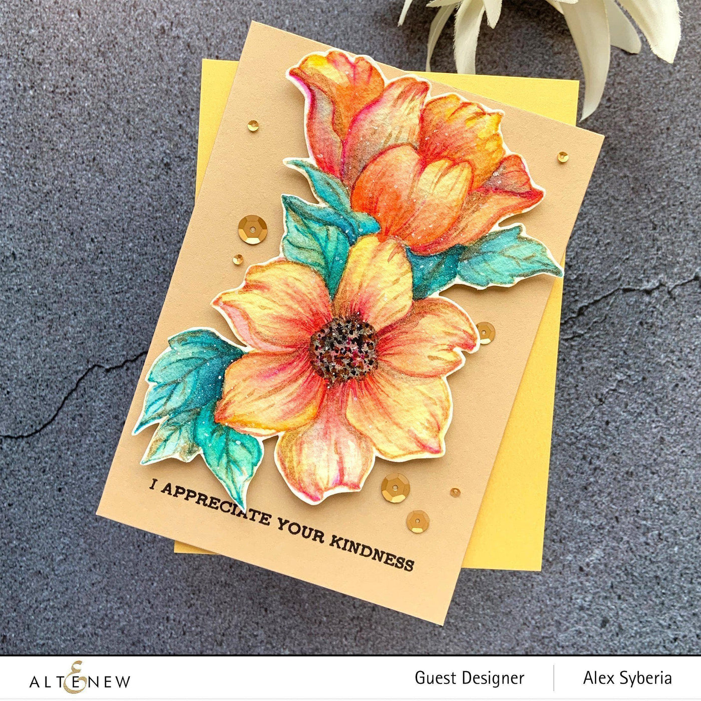 Stamp & Die Bundle Statement Flowers