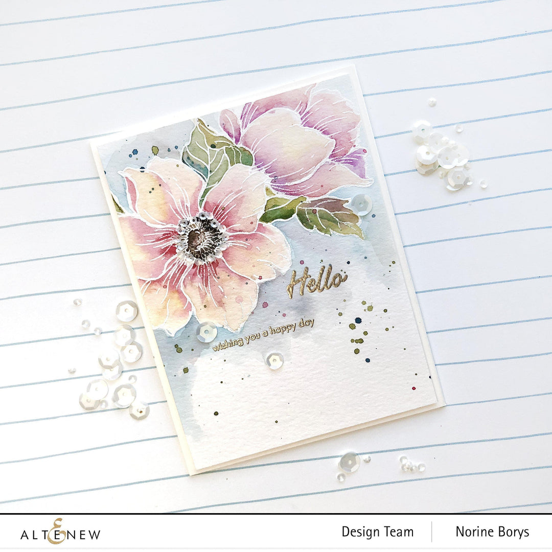 Stamp & Die Bundle Statement Flowers