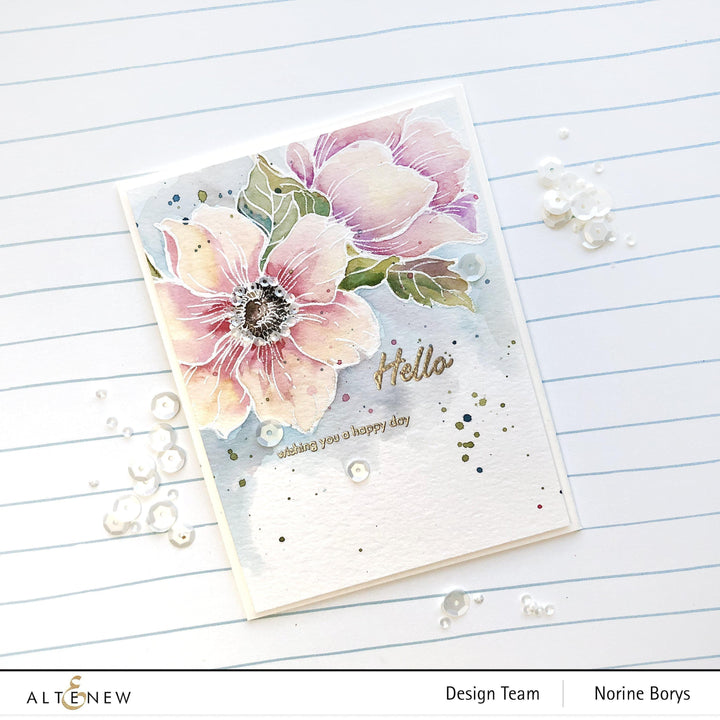 Stamp & Die Bundle Statement Flowers