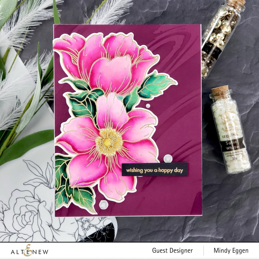 Stamp & Die Bundle Statement Flowers