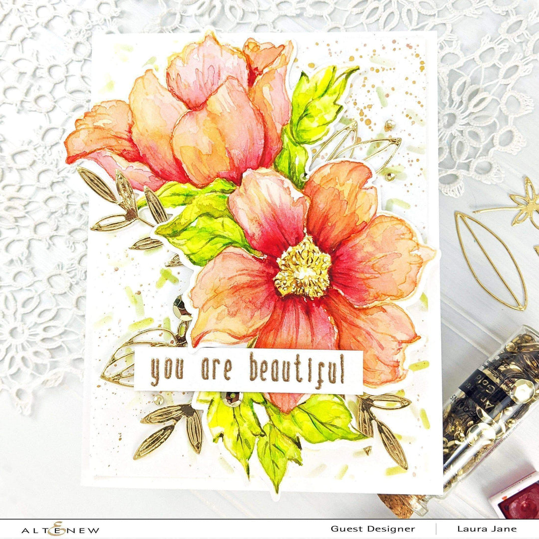 Stamp & Die Bundle Statement Flowers
