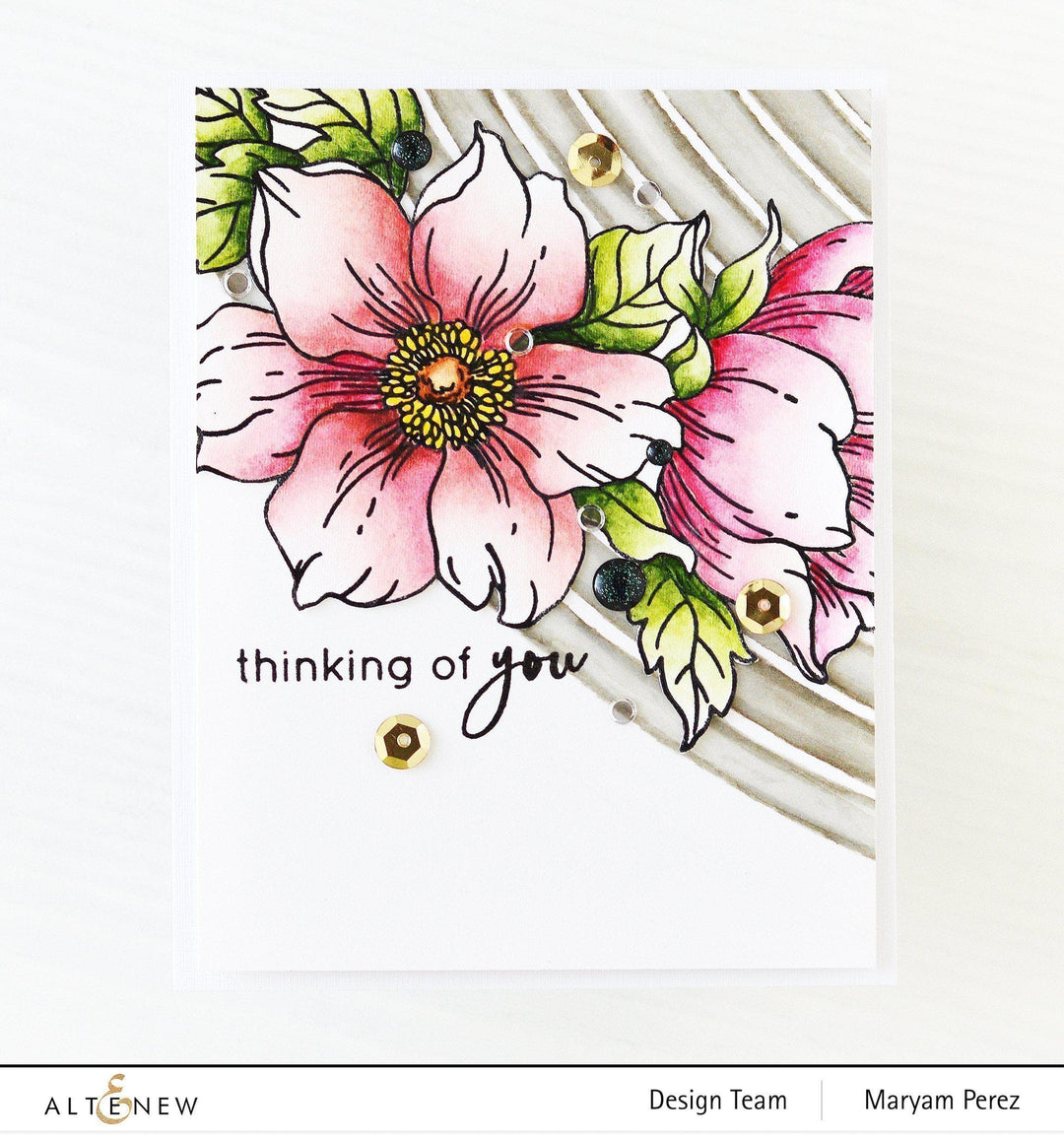 Stamp & Die Bundle Statement Flowers