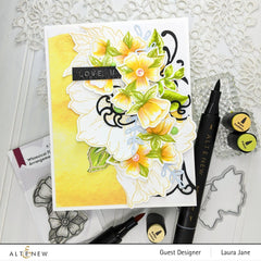 Stamp & Die Bundle Statement Flowers