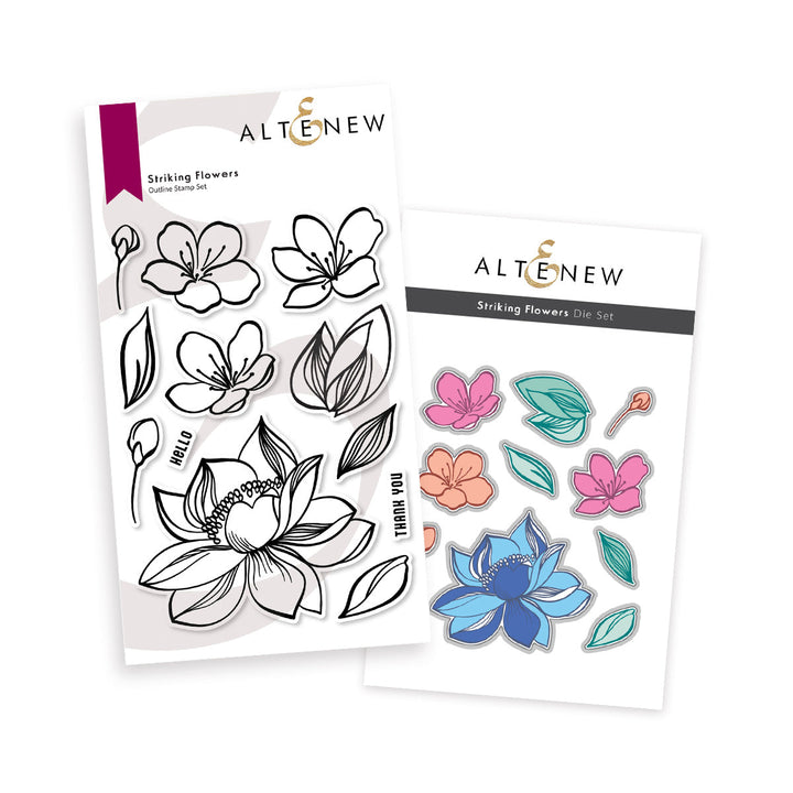 Stamp & Die Bundle Striking Flowers