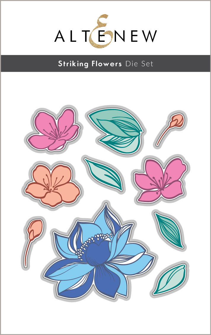 Stamp & Die Bundle Striking Flowers