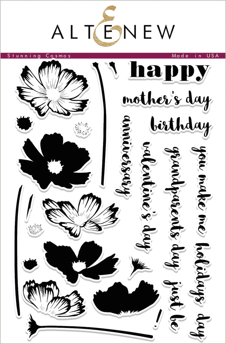 Stamp & Die Bundle Stunning Cosmos