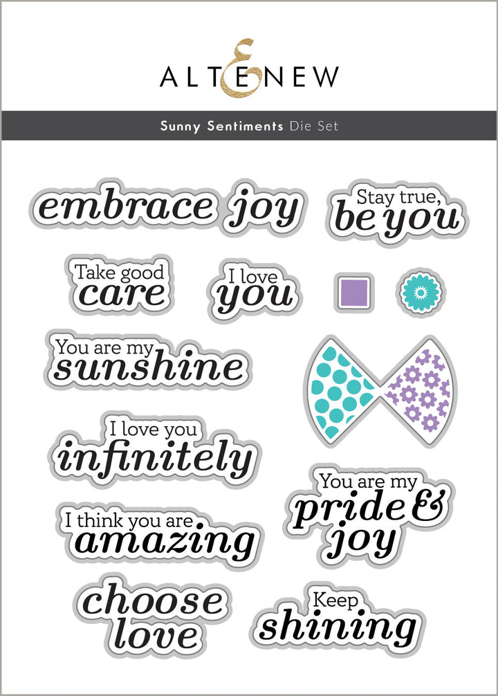 Stamp & Die Bundle Sunny Sentiments