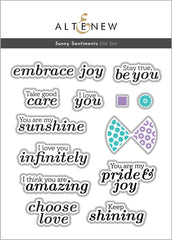 Stamp & Die Bundle Sunny Sentiments