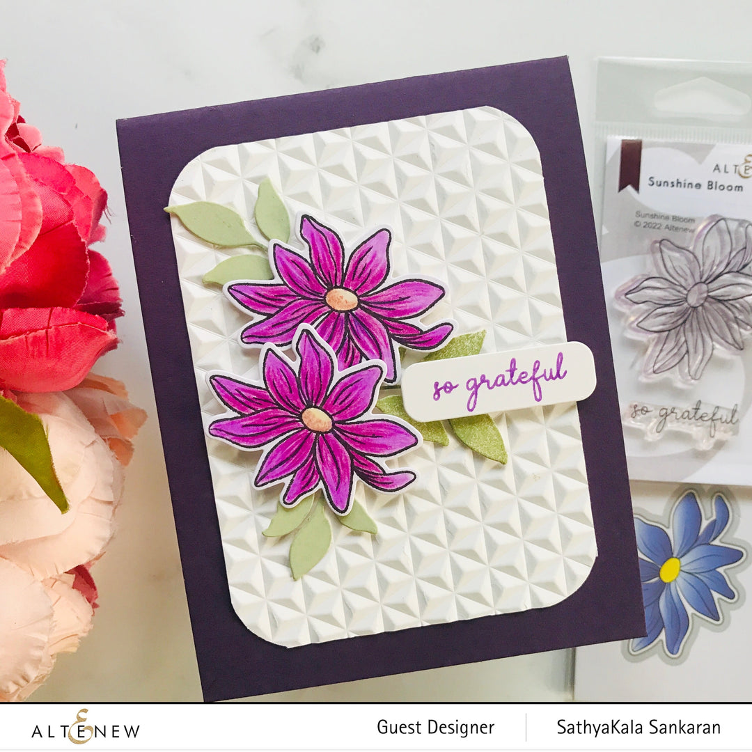 Stamp & Die Bundle Sunshine Bloom
