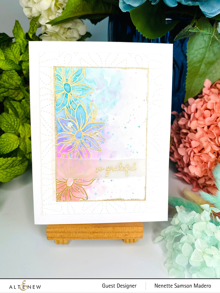 Stamp & Die Bundle Sunshine Bloom
