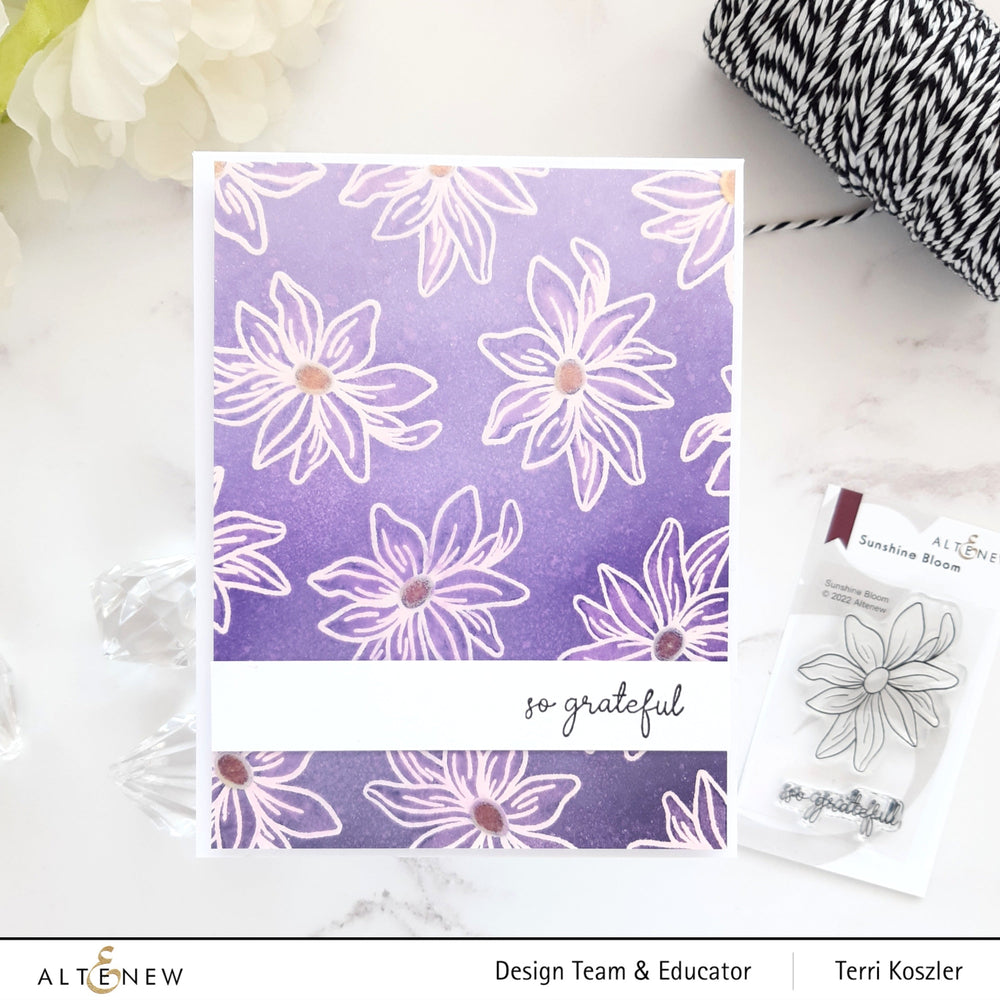 Stamp & Die Bundle Sunshine Bloom