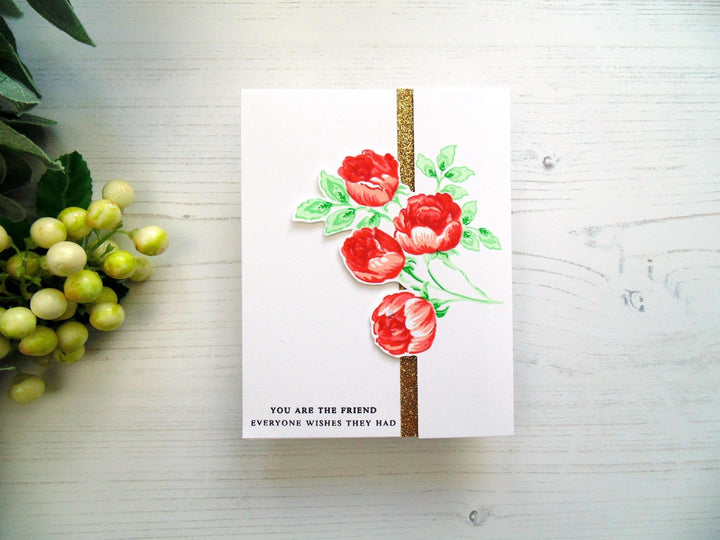 Stamp & Die Bundle Sweet Rose Bouquet