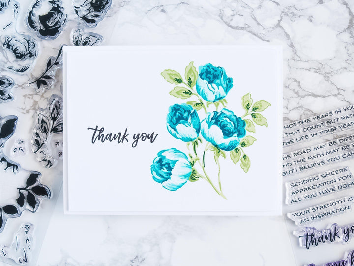 Stamp & Die Bundle Sweet Rose Bouquet