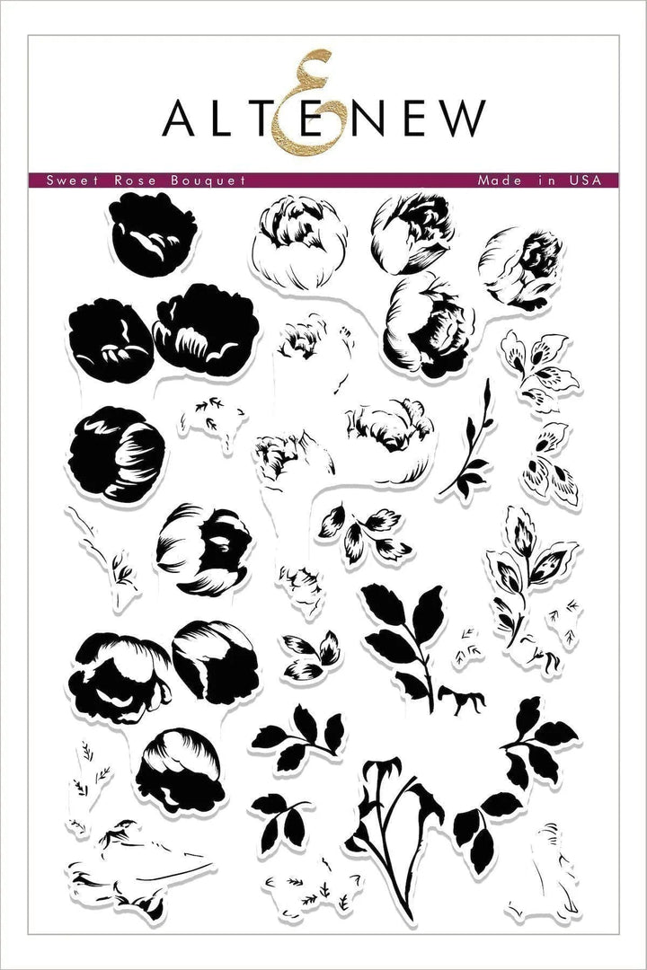 Stamp & Die Bundle Sweet Rose Bouquet