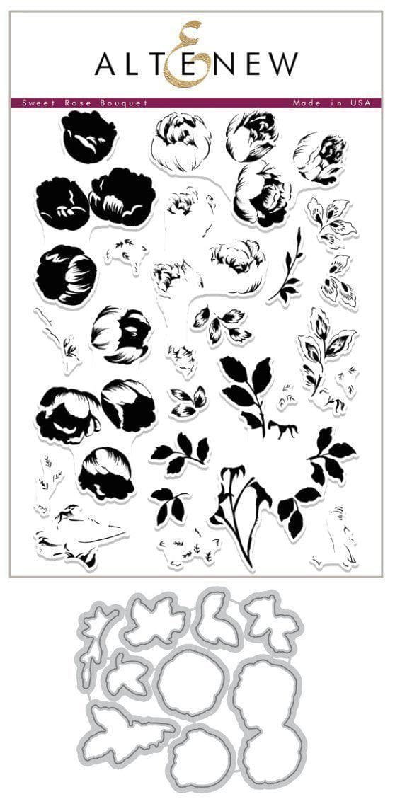 Stamp & Die Bundle Sweet Rose Bouquet