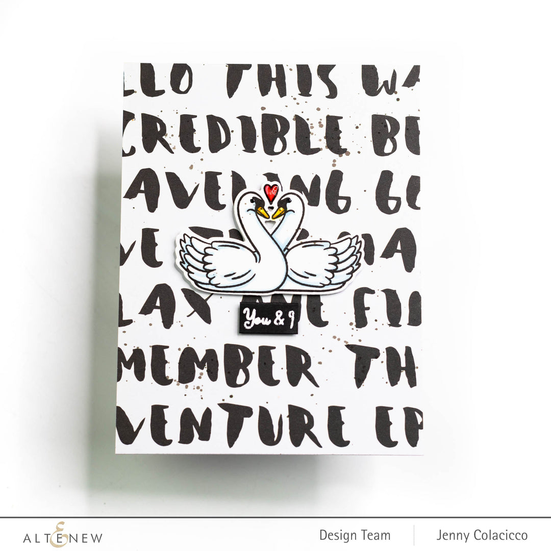 Stamp & Die Bundle Sweet Swans