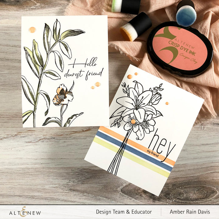 Stamp & Die Bundle Tall Alpha Lowercase