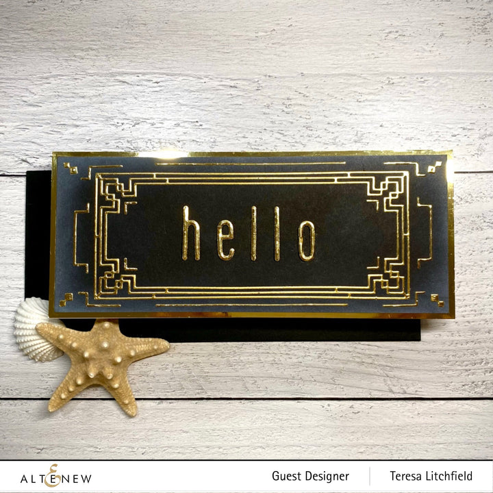 Stamp & Die Bundle Tall Alpha Lowercase