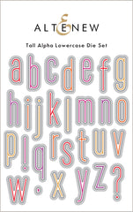 Stamp & Die Bundle Tall Alpha Lowercase