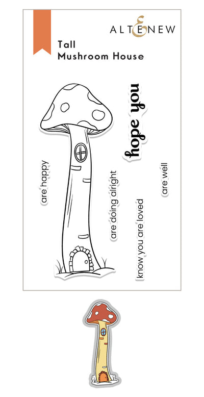 Stamp & Die Bundle Tall Mushroom House
