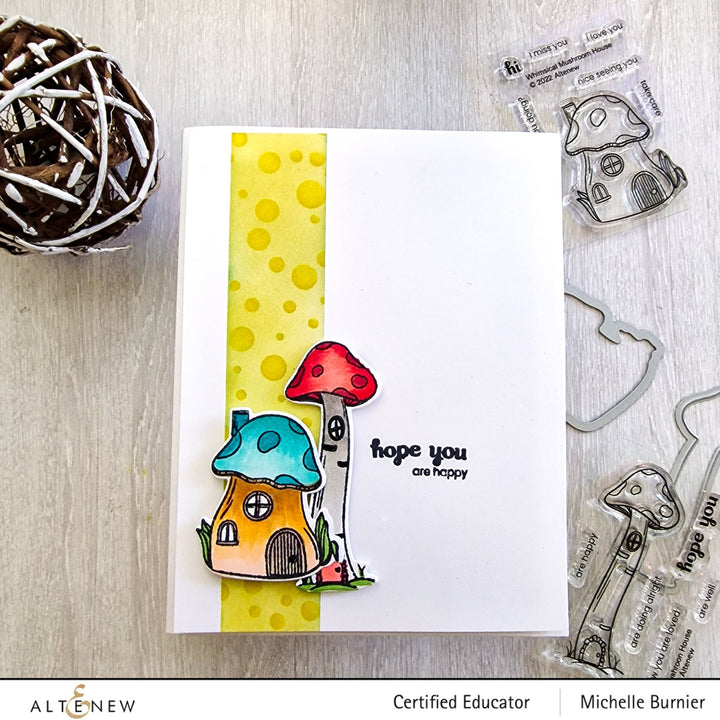 Stamp & Die Bundle Tall Mushroom House