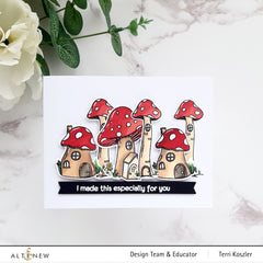 Stamp & Die Bundle Tall Mushroom House