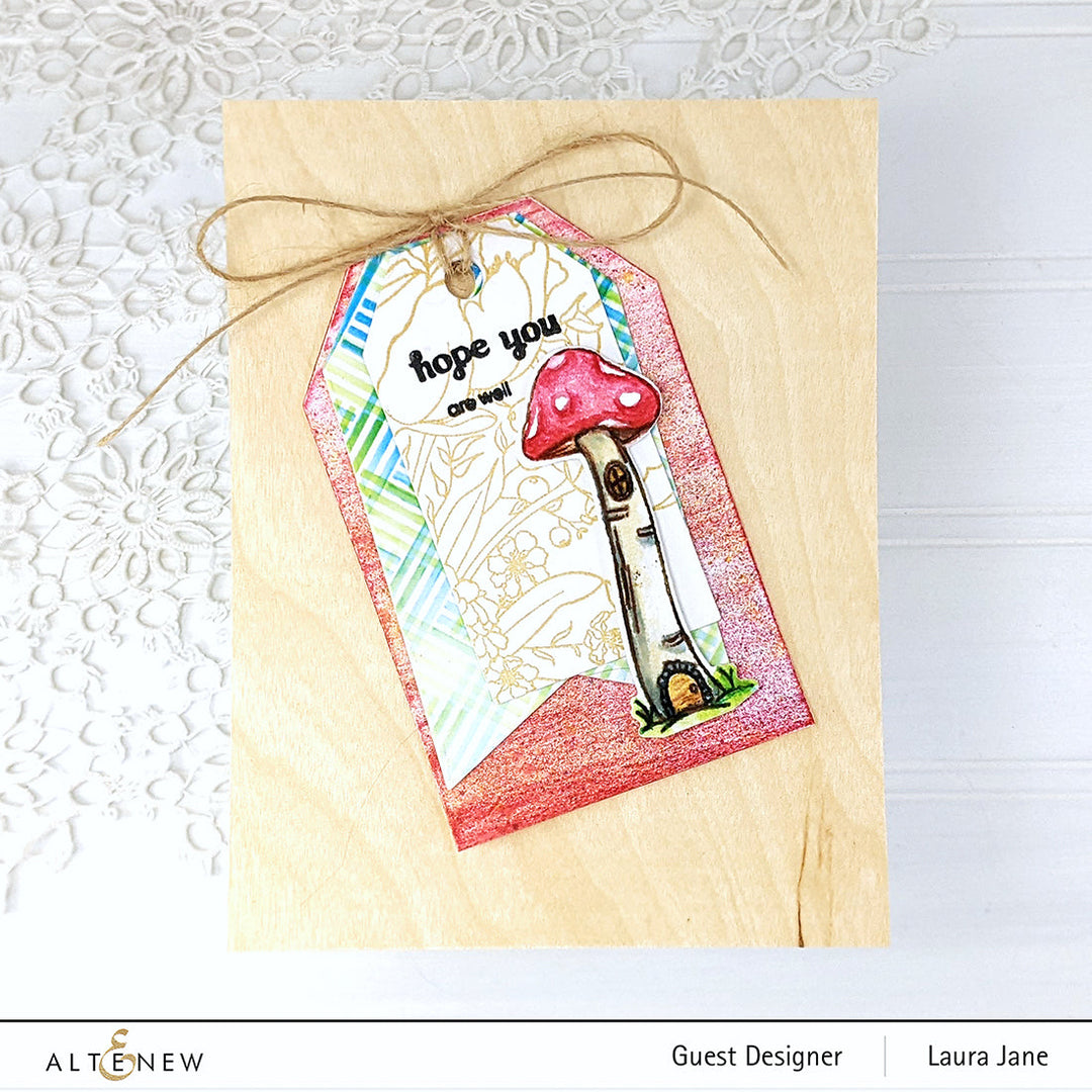 Stamp & Die Bundle Tall Mushroom House