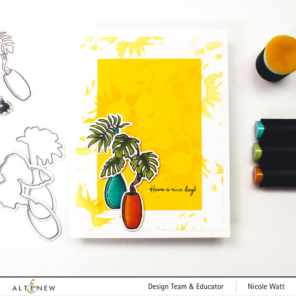 Stamp & Die Bundle Tall Vase