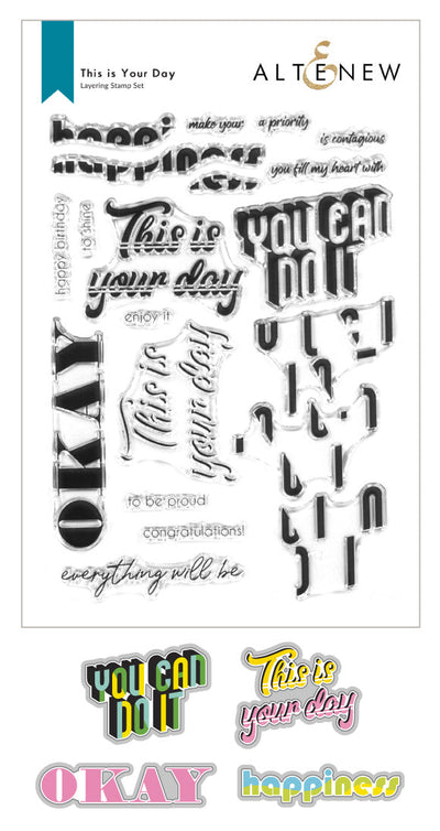 Stamp & Die Bundle This Is Your Day