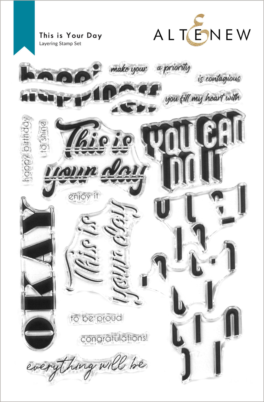 Stamp & Die Bundle This Is Your Day