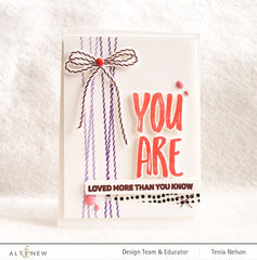 Stamp & Die Bundle Tied With Love