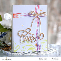 Stamp & Die Bundle Tied With Love