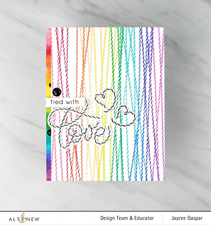 Stamp & Die Bundle Tied With Love