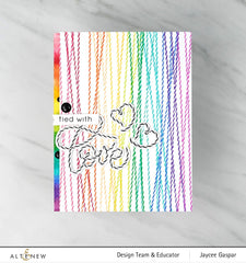 Stamp & Die Bundle Tied With Love