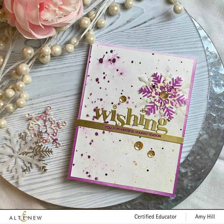 Stamp & Die Bundle Tiny Sentiments: Wishing