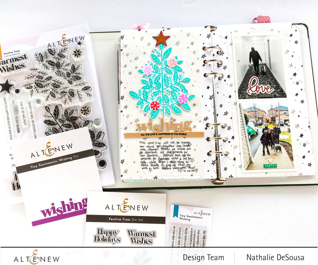 Stamp & Die Bundle Tiny Sentiments: Wishing