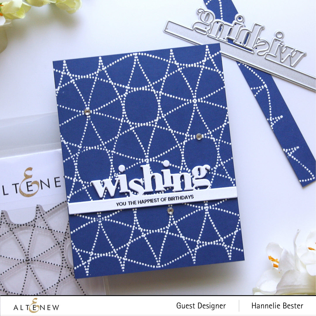 Stamp & Die Bundle Tiny Sentiments: Wishing