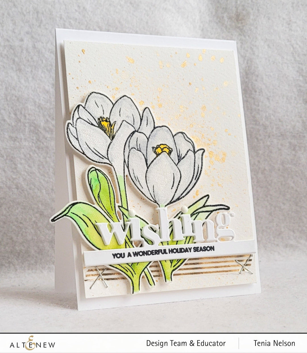 Stamp & Die Bundle Tiny Sentiments: Wishing