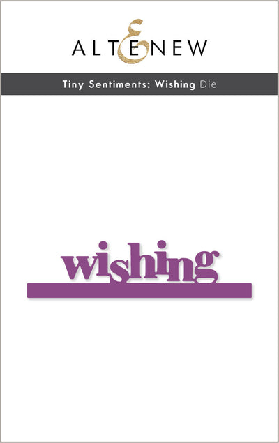 Stamp & Die Bundle Tiny Sentiments: Wishing