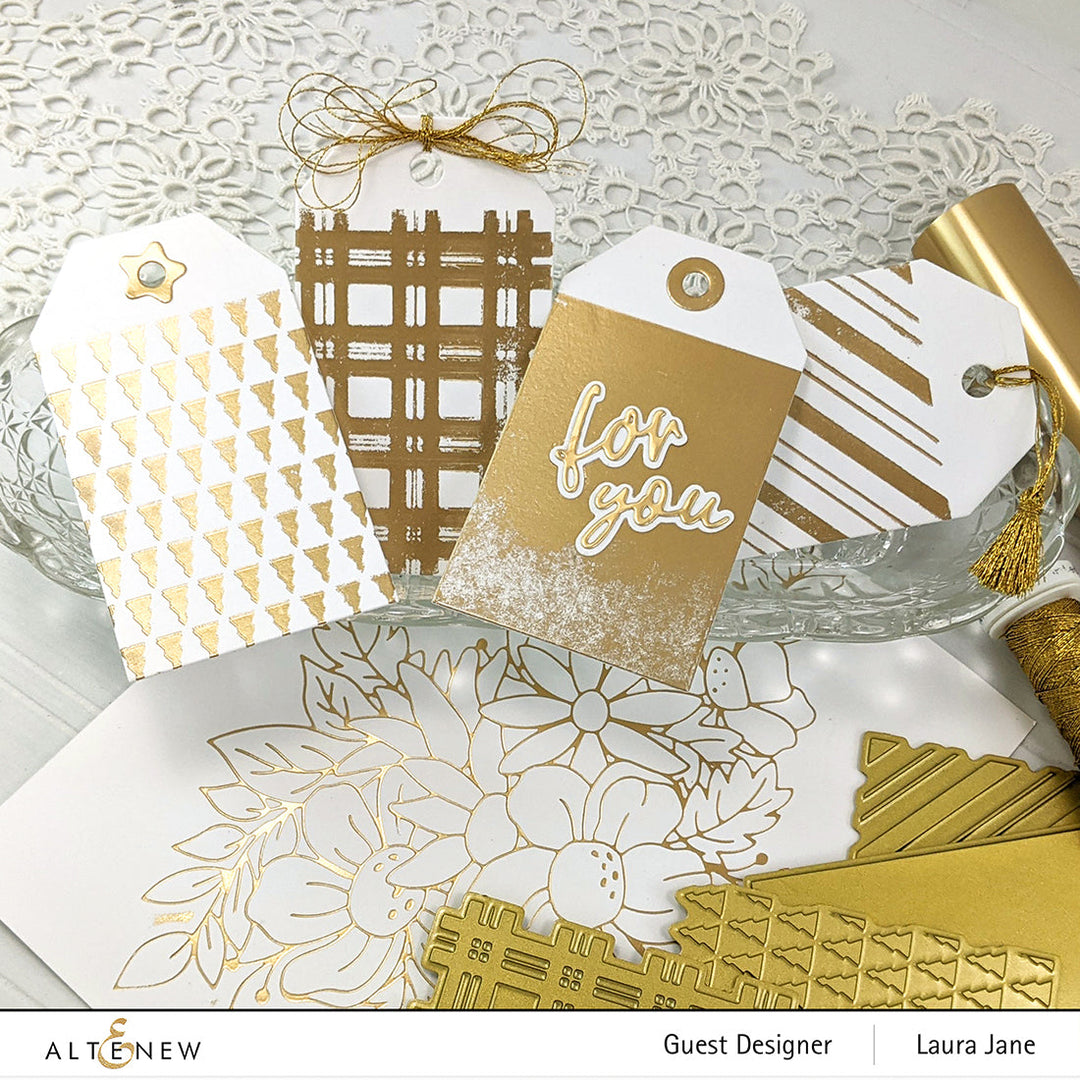 Stamp & Die Bundle Tiny Sentiments: Wishing