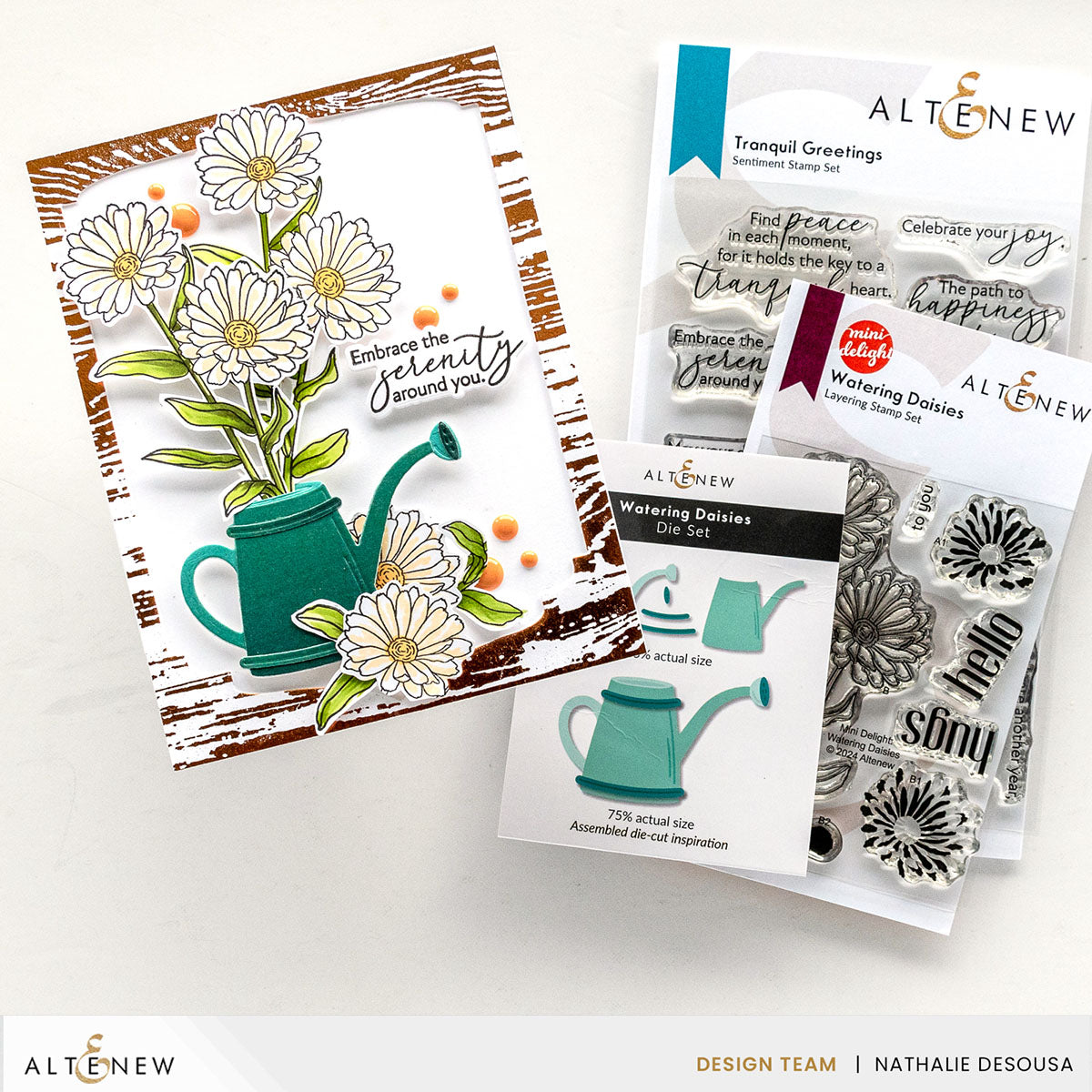 Stamp & Die Bundle Tranquil Greetings