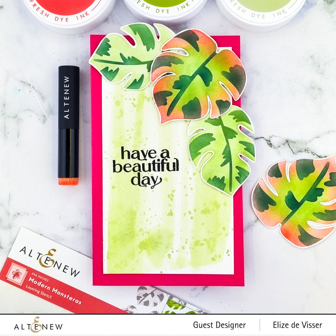 Stamp & Die Bundle Tropical Blooms