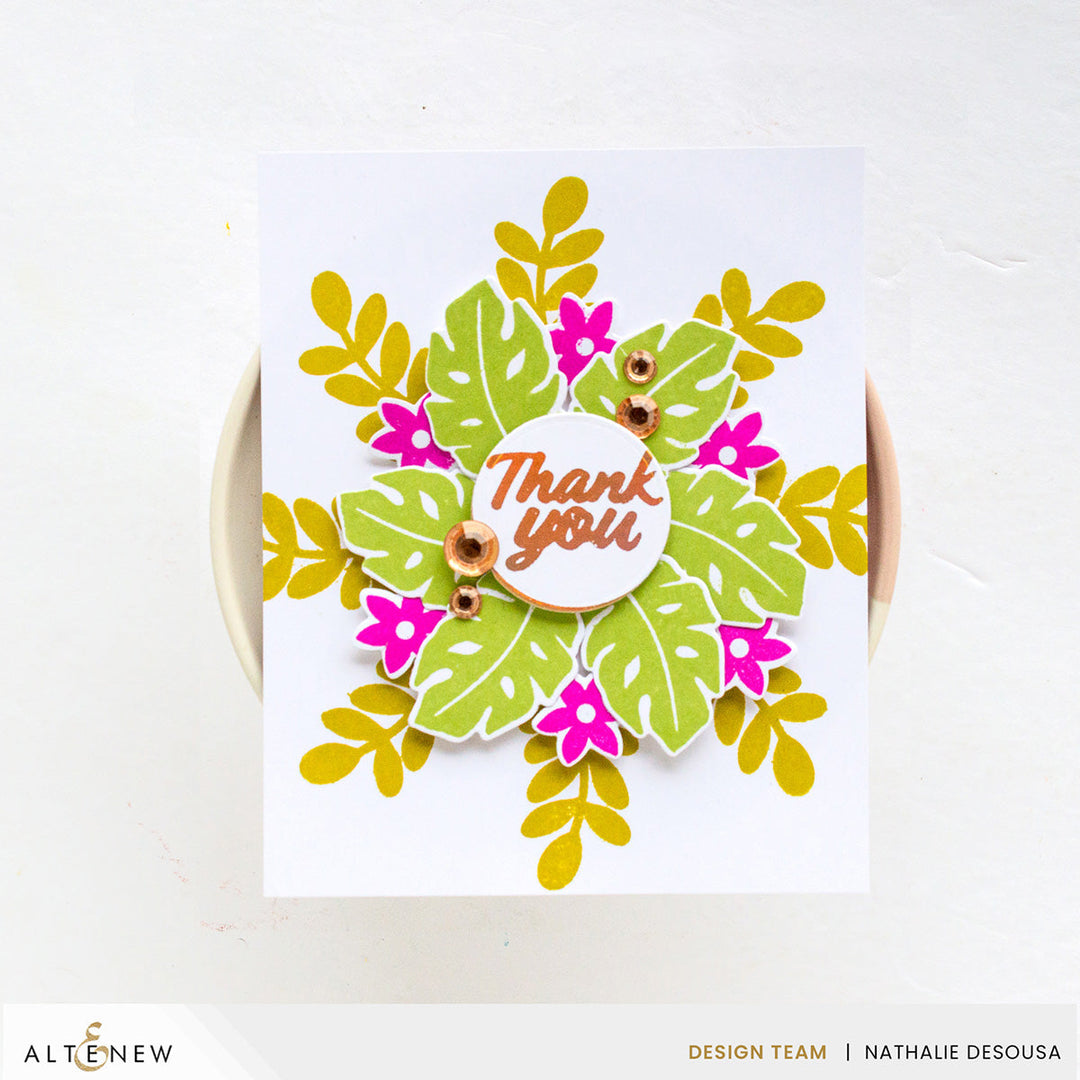 Stamp & Die Bundle Tropical Blooms
