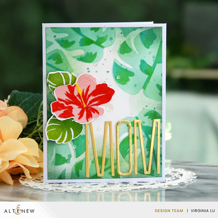 Stamp & Die Bundle Tropical Blooms
