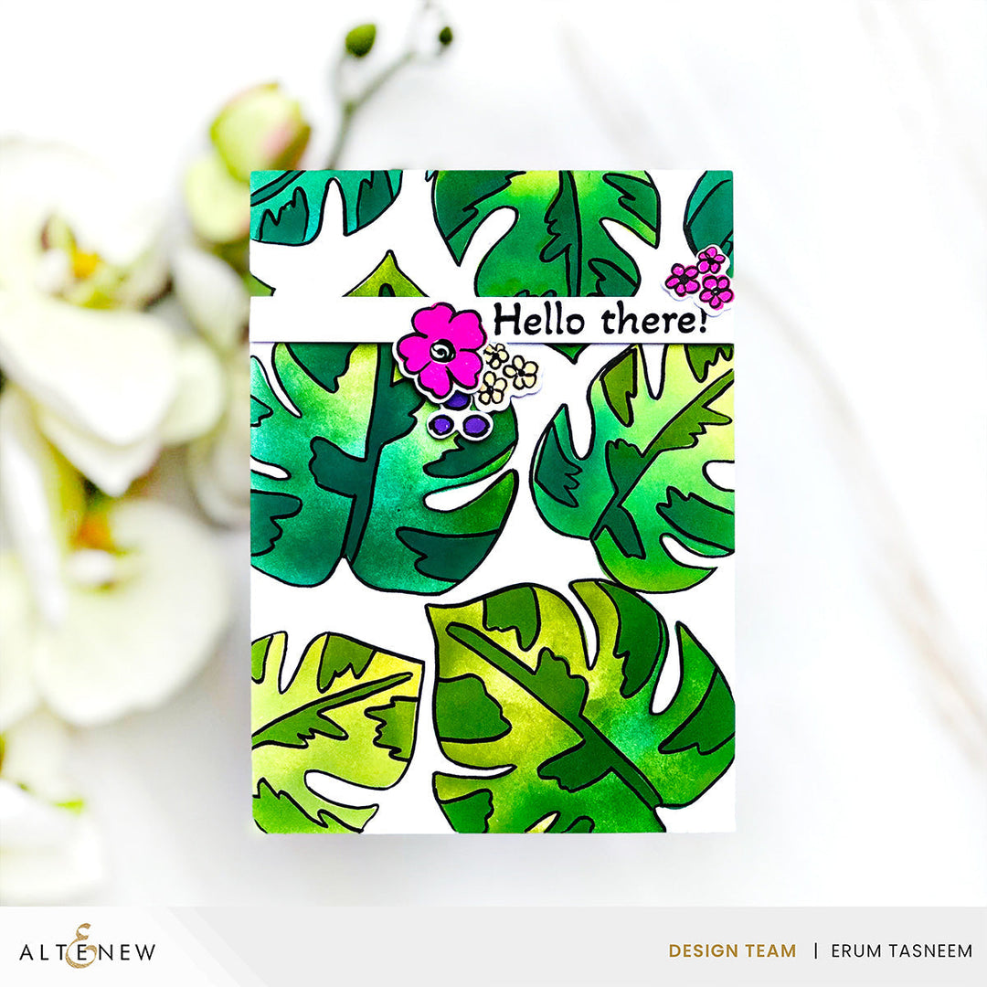 Stamp & Die Bundle Tropical Blooms