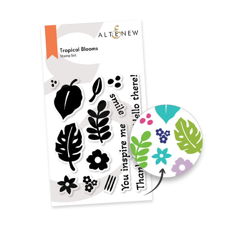 Stamp & Die Bundle Tropical Blooms