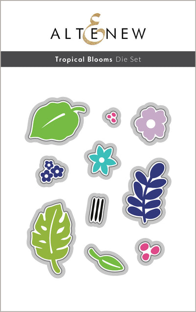 Stamp & Die Bundle Tropical Blooms