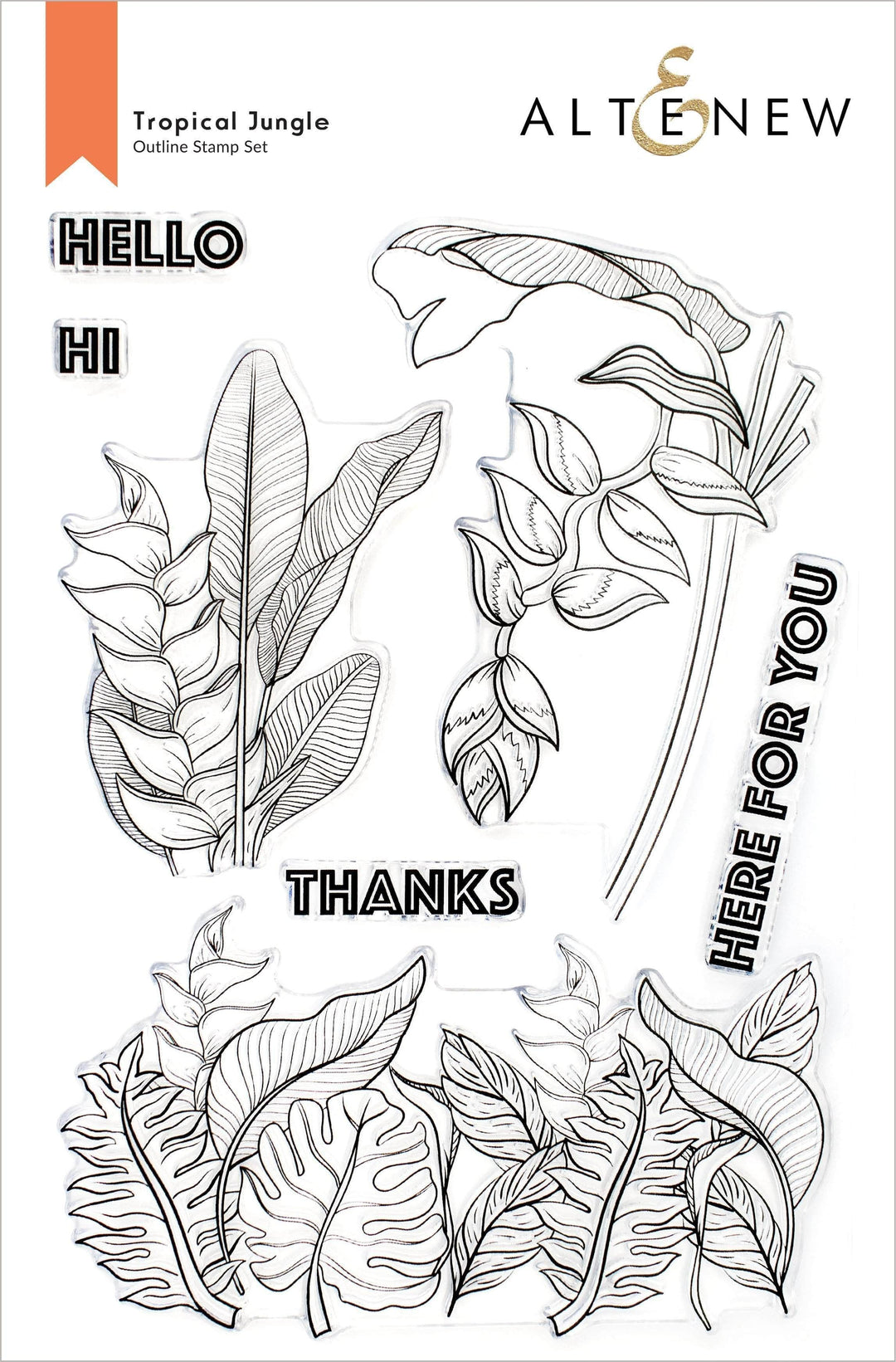 Stamp & Die Bundle Tropical Jungle